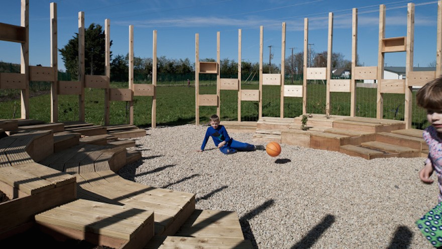 The classroom grows as the students learn. 