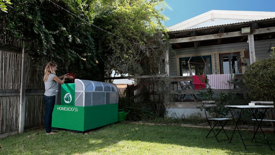 The HomeBiogas system is a energy solution for the average family.