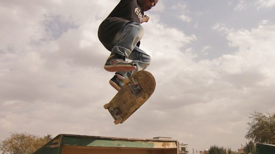 Ethiopia Skate is an initiative that uses skateboarding to help youth make connections in Addis Ababa. Image: Ethiopia Skate