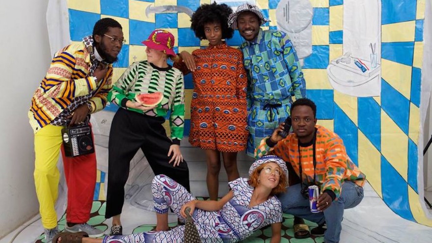 YEVU's zany creations are made and inspired by local Ghanaians.