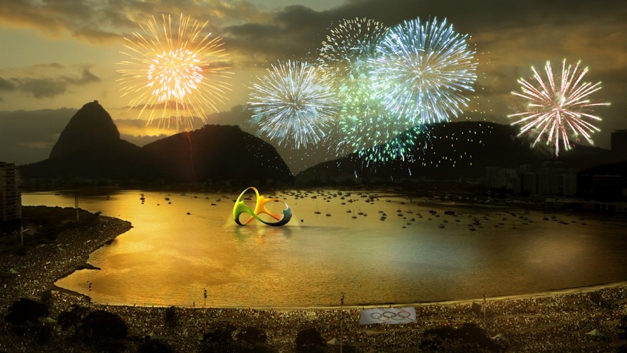 The Rio 2016 emblem evokes passion, transformation and unity. 