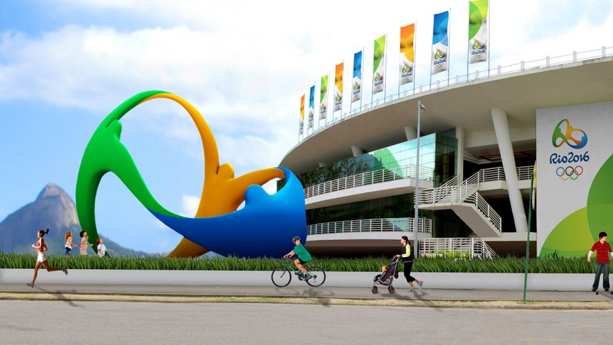 The Rio 2016 emblem evokes passion, transformation and unity. 