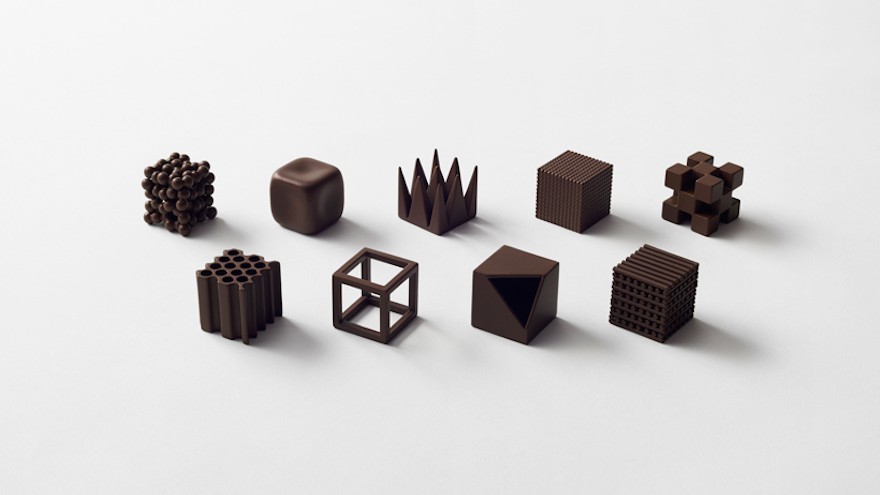 The shapes in Chocolatexture are based on Japanese expressions. 