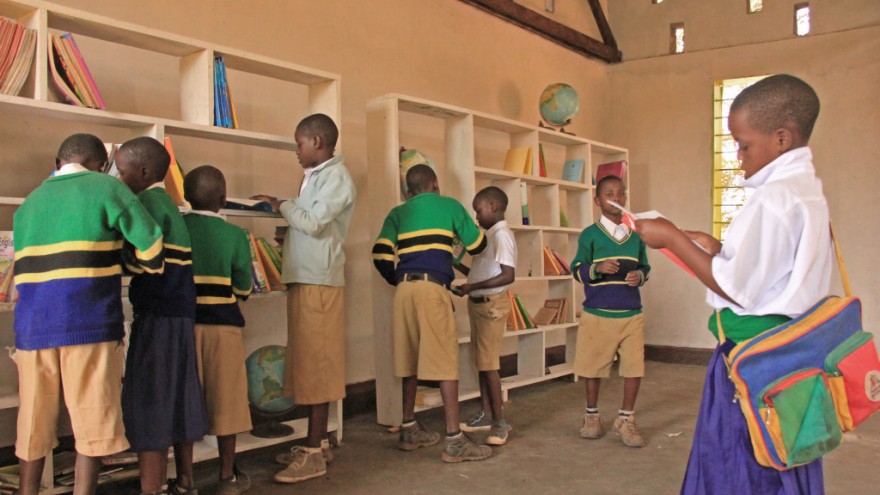 The Njoro Children's Library designed by Patricia Erimescu