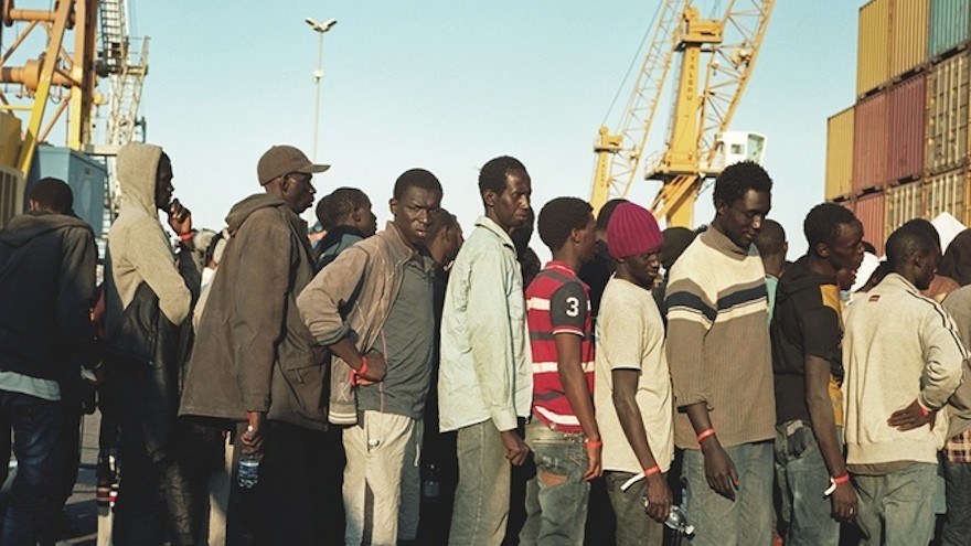 Port of Catania, Sicily, Italy, June 2015