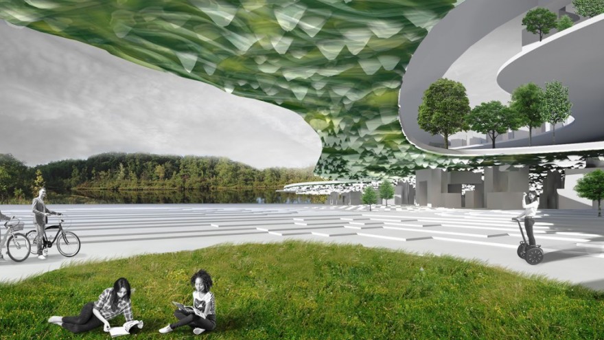 Liberland algae-powered city