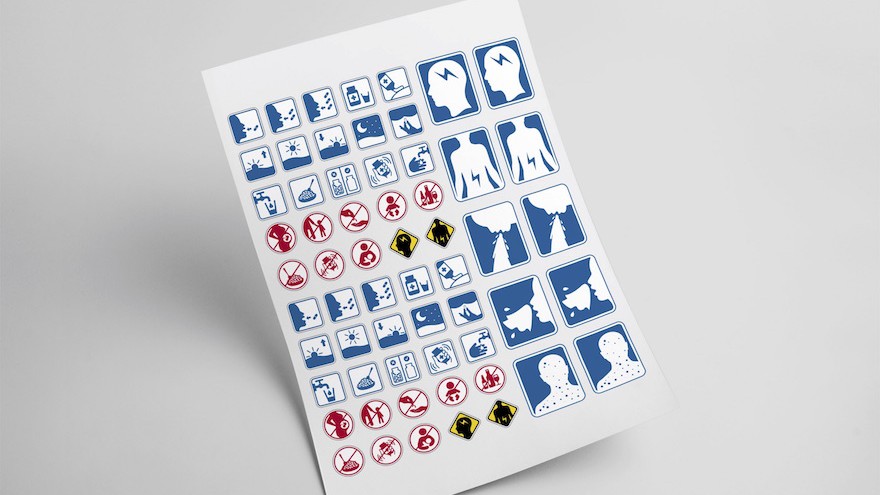 Graphic design student Jonathan Stannard has won an RSA Design Award for his medical symbol kit to help people in low literacy areas understand their medicines