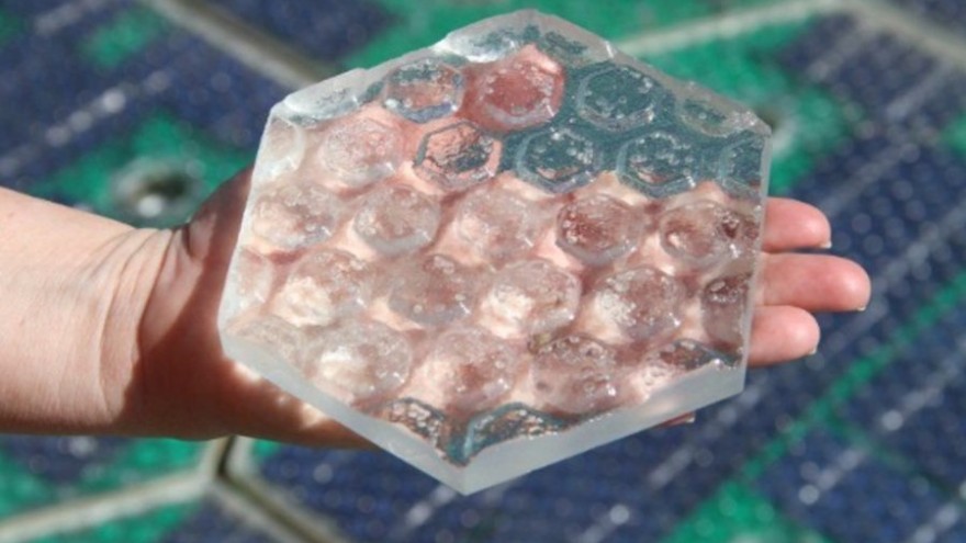Glass surface of Solar Roadways