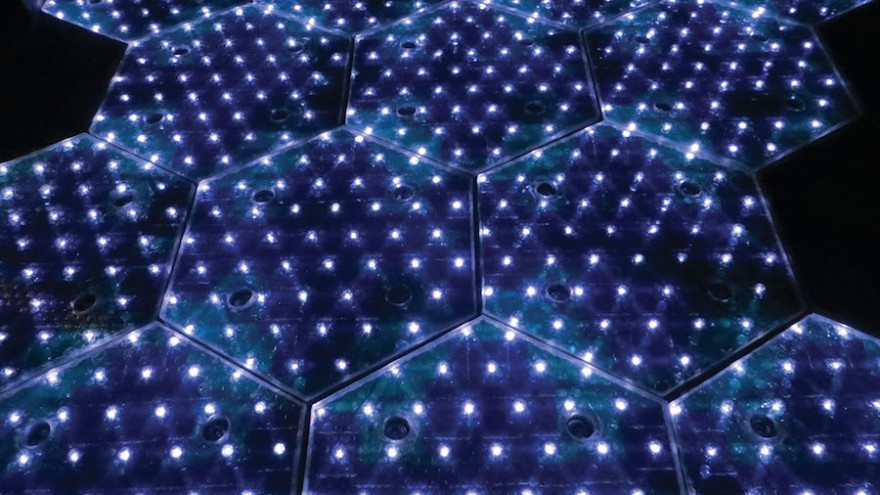 Solar Roadways LED lamps