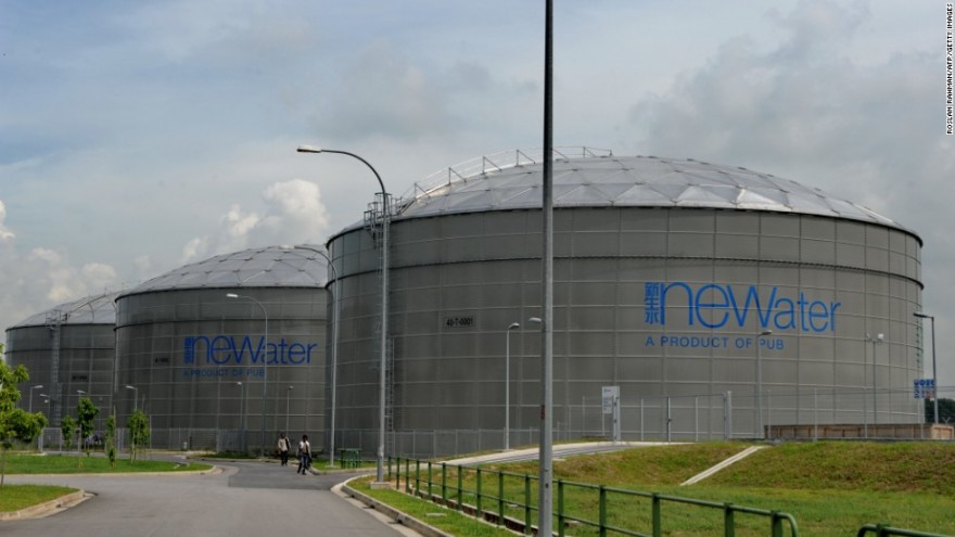 NEWater plant in Singapore