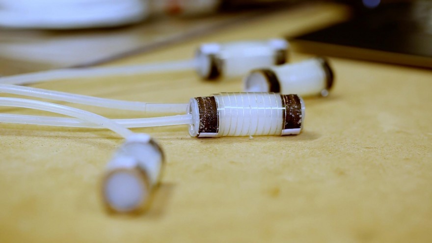 Tiny soft robotics tubes