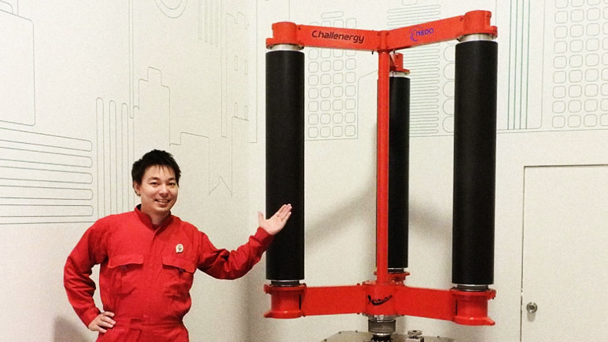 Shimizu with turbine prototype