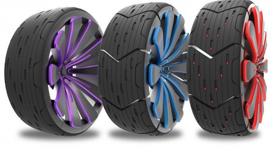 All Road Transform Concept Tire by Seung-il Choi, Jong-Soo Park, Soung-Tae