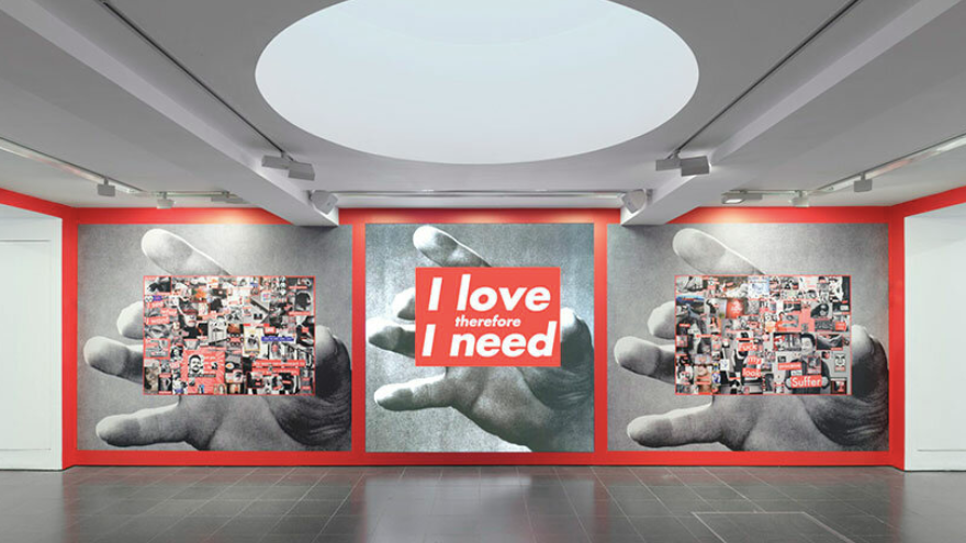 Barbara Kruger: Thinking of You. I Mean Me. I Mean You., 2024, Serpentine South