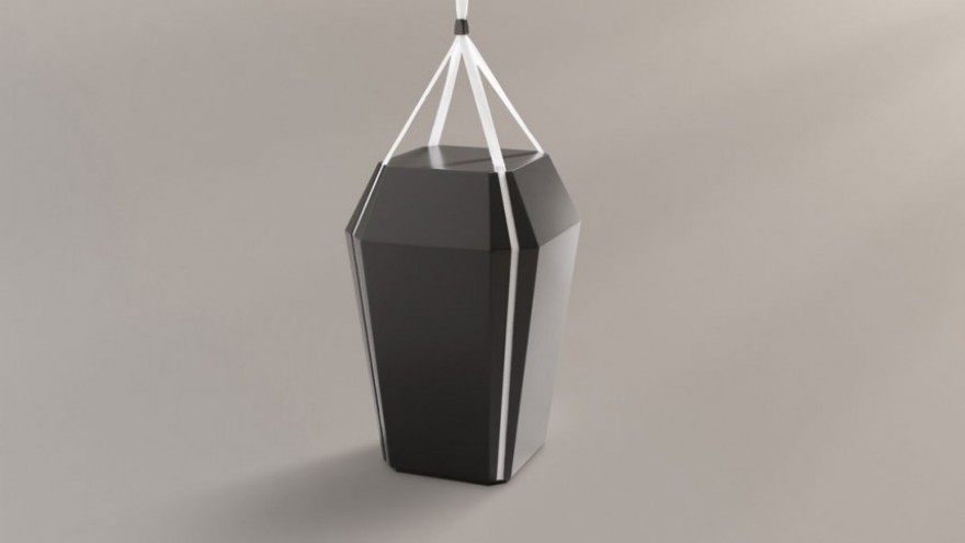 Diamant coffin by Jacob Jensen Design. 
