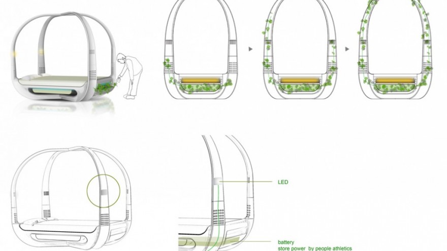 Ecotypic Bed by Arthur Xin. 