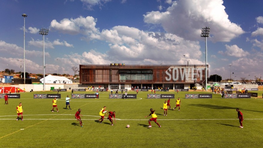 Football Training Centre. Photo: Julian Abrams. 