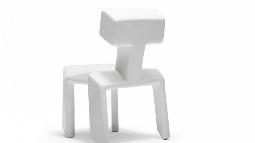 Stubborn Chair by Jurgen Bey. 