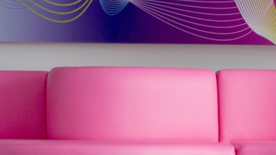 nhow Hotel by Karim Rashid - Suite Living Room. 