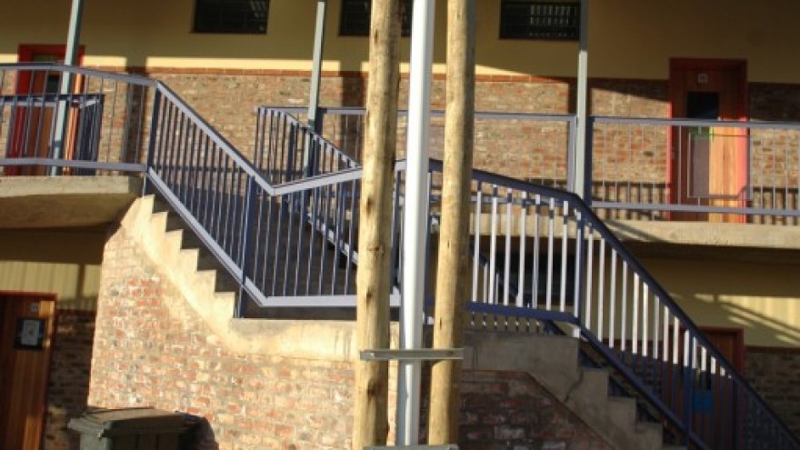 The completed Seven Fountains Primary School. Photo: Steve Kinsler. 