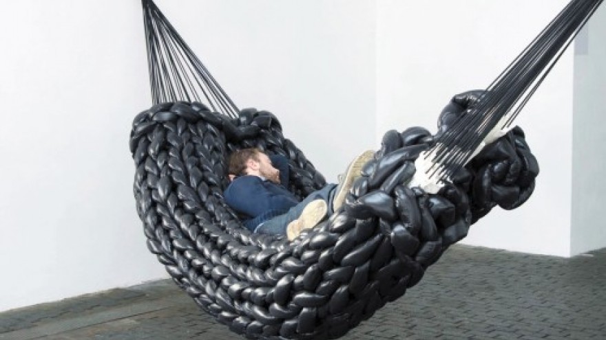 Bless: Fat Knit Hammock. 