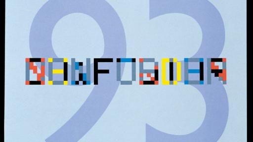 New Order – FAC 93 Confusion (1983). Record cover by Factory Records. Artwork by Peter Saville and Phill Pennington, Typography Brett Wickens.