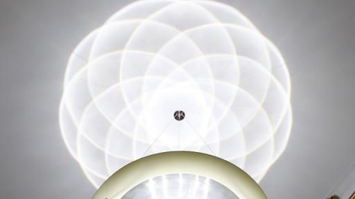 Single Lens Chandelier 