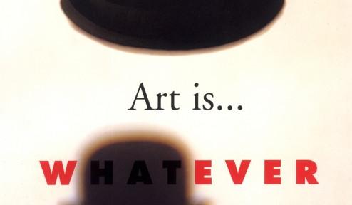 Art is... whatever. Poster by Milton Glaser | School of Visual Arts | 