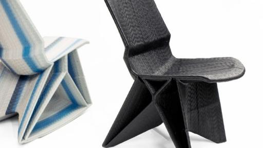 Endless chairs by Dirk vander Kooij. 