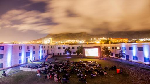 Design Indaba FilmFest alfresco cinema at The Castle of Good Hope