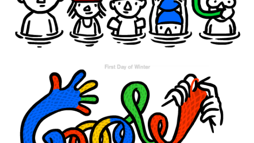 Google doodle by Christoph Niemann
