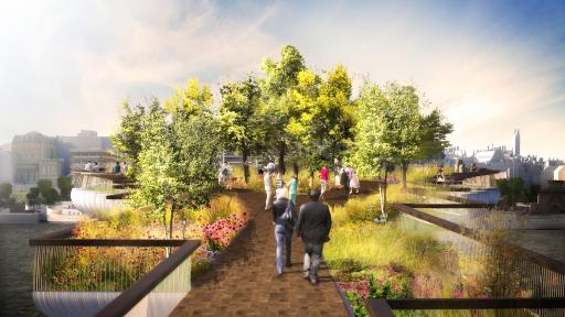 Garden Bridge by Thomas Heatherwick. 