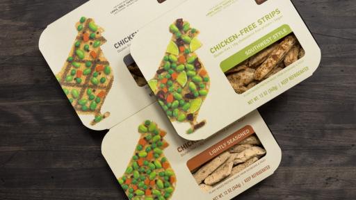 Chicken-free strips by Beyond Meat. 