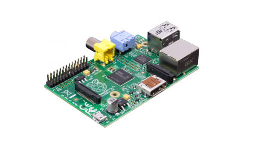 Raspberry Pi by Eben Upton. 