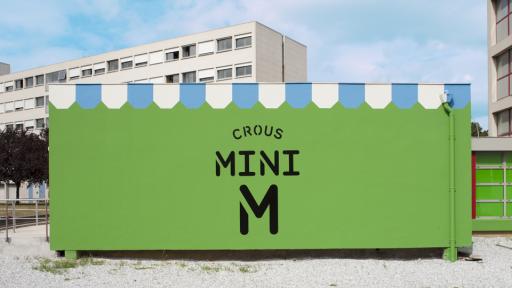 Mini M grocery store by Matali Crasset. 