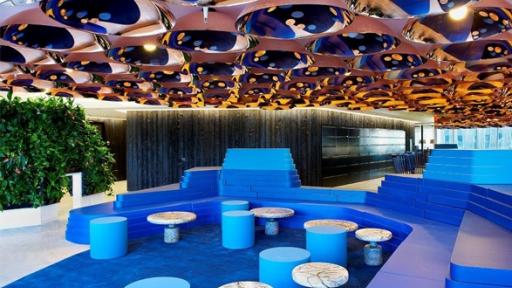 McCann Erickson Headquarters interior design by Tom Dixon. 