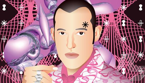 "Change the World" album by Karim Rashid. 