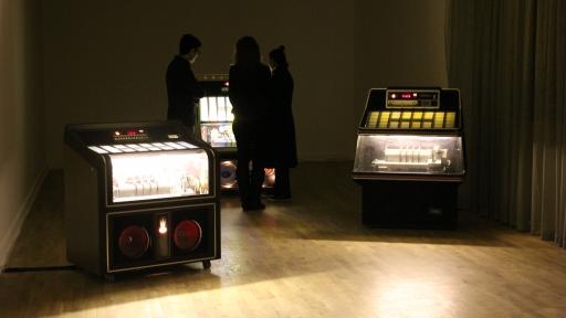 Yuri Suzuki's Juke Box Meets Tate Britain installation 