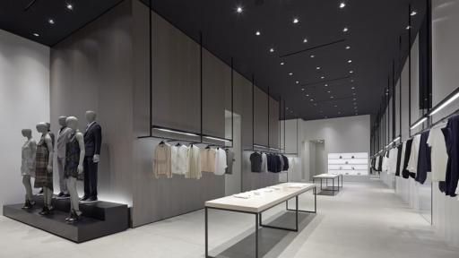 Theory interior design by Nendo. 