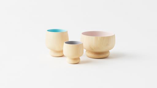 Lump collection by Nendo for Urushi Kobo Oshima. Image: Akihiro Yoshida. 