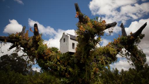 Bee hotel at Babylonstoren.