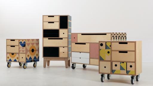 Play Play Pattern collaboration between De Steyl and Renée Rossouw. 
