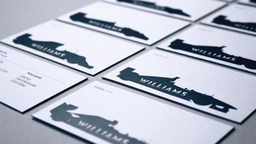 Williams Formula One branding by Hat-trick. 