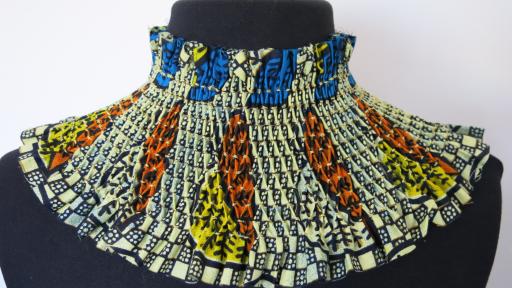 Smock Collar by Susan Didcott. 