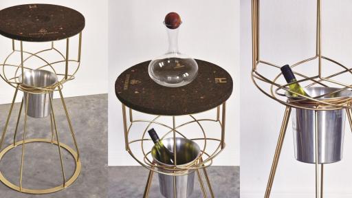 Zonnebloem Wine Serving Table by Haldane Martin. Image: Jan Verboom. 
