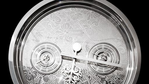 Marcel Wanders clock for Christofle. 