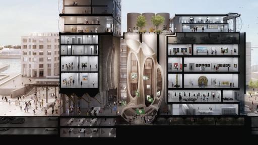 The Zeitz Museum of Contemporary Art Africa by Thomas Heatherwick. 