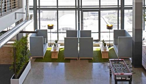 Inhouse Brand Architects' office design for 99c. 