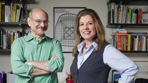 Steven Heller and Lita Talarico, co-founders and co-chairs of SVA's MFA Design programme.