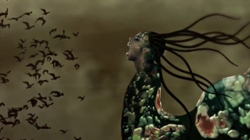 Screen Shot from Wagechi Mutu's "The end of eating everything".